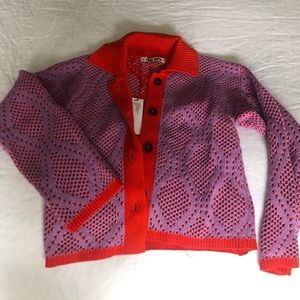 Ciao Lucia Piero Cardigan in Poppy